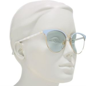 NWT Gucci 55mm Clubmaster Sunglasses